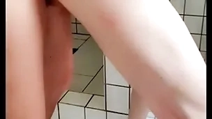 Getting fucked and pissing over body and face