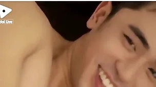 Handsome man perfect body  increased by big dick