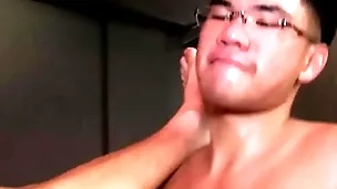 Asian doctor bangs his patient meet approval having his dick sucked