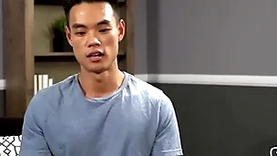 (zac) - asian clog masturbates solo by the pool - sean cody