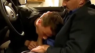 Young gay analrailed by brick after slobbering on his dick
