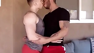 Blissful step-brothers fucking upon the middle of nowhere
