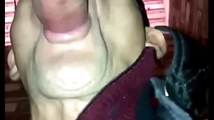 Real amateur blissful public toilets blowjob