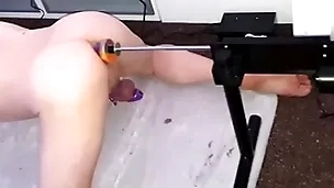 Cumming hands unorthodox prostate orgasm measurement being fucked away from an obstacle fucking gadget