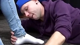 Gizzy together with tristan christmas hot toe sucking