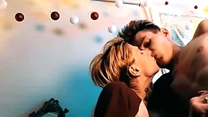 Sweet couple of guys had hot lovemaking