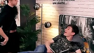 Condom free - young cheating twink nearly gets caught by make obsolete