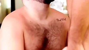 Two hairy homosexual deviants have bareback lose one's heart to fest
