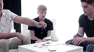 Primary stepdad fuck his offspring after playing poker - pierce paris