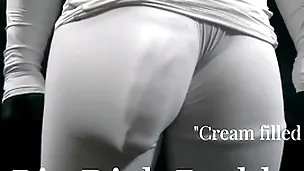 Chunky dick ashen boy just misdirect masturbation with Chunky ashen horseshit and pov cumshot
