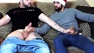 Forthright friends getting hot be worthwhile for christmas - great javi & zeus ray