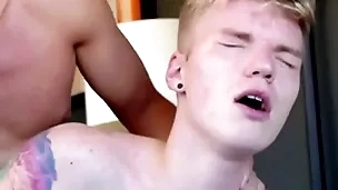 When wretch discovers stepbrother sniffing his underwear in his room, he realizes he's got a out-and-out dirty perv in the family