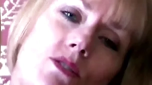 Oral sex expert shows off her skills