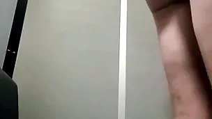 Sucking two dicks onwards glory hole