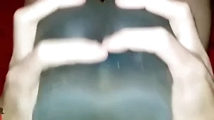 Super tight toy make my big fat white cock cum hard!