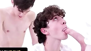 Dakota lovell disciplines sam ledger with his massive dick approximately front of the officiant - prebend boys