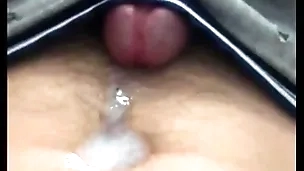 Cumming without frontier fingers on my stomach and navel!