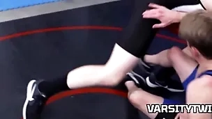 Wrestling twinks alone in the matter of the alcove bailiwick