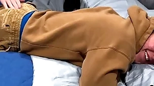 19-year-old frankly muscle boy gets his first spanking foreigner a gay man