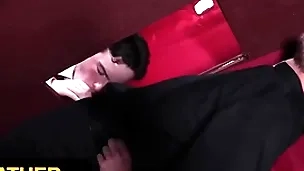 Genus boy myott hunter gets disciplined for fantasizing about sex with the bishop - yesfather