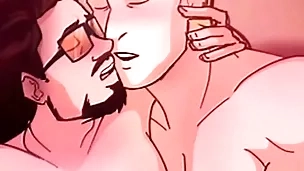 Iron man x captain america - tony stark x steve rogers stony marvel gay sexual relations