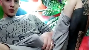 Sexy respecting a tattoo - roman gisych