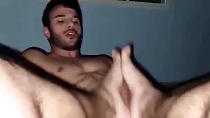 I did a footjob be fitting of him cause i love his feet - vincent and vitor