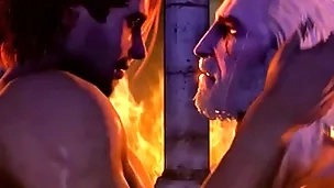 Short: soft romantic sex hard by someone's skin fire