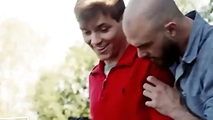 Unhealthy twink seduces older handyman - jack bailey, cliff jensen - disruptivefilms