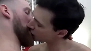 Rawfuckboys - comose tatted scantling breeds twink bareback after blowjob