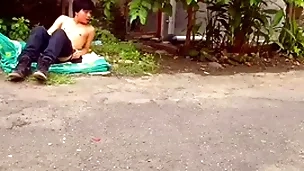 [hansel thio channel] public nude - i strip for perseverance doff expel adult magazine photo shoot labour at downtown garden part 2