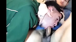 Tremenda mamada que le da el pasivo al chacal colombiano youtuber alexander parra  se le vino en su boca y pidió que botara the grippe leche para el poder verla por que le exita, wow que maravilla