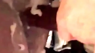 Fucked with cream all round the sling