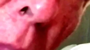 Compilation of grandpa rubbing away cum - part 1