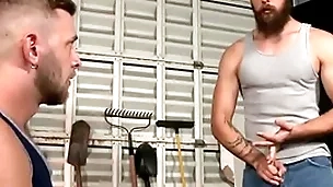 Angry man assfucked a gay dude