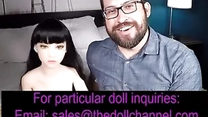 130 cm piper phoebe small breast sex doll test / unboxing
