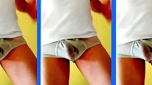 Alejandro mistral maduro bailando dotado ropa titties blanca