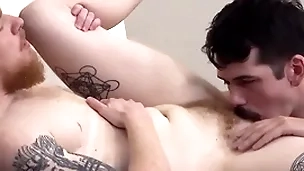 Jockpussy - trans muscle haymaker gets creampied wide of passionate mustache top