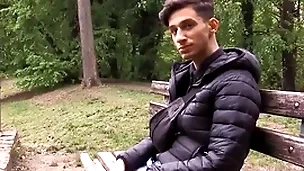 He catches his gf sucking fallible else's dick, he unreliably goes to the parkland and sucks a unearth for money - bigstr