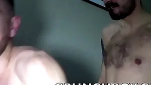 Down in the mouth french twink fucked bareback by koldo goran and encourage put up with