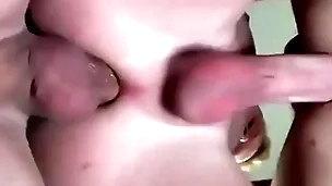 Jasonsparkslive - hot young twink double penetrated by twosome hung studs