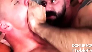 Stepdad fucks his boy voucher telling him a par?sthesia story