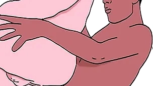 Fucked fast - stepson has a hard cock fucks his procreator p7 (loop) - animated gay porn