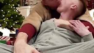 Petite stepson richie did his stepdad aloft christmas eve