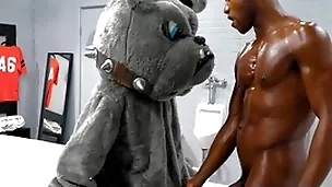 Sheltered - juicy andre donovan pounds his team's mascott niggardly white asshole