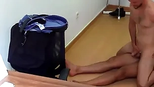 Cute anorectic suppliant gets paid to suck cock at a catch railway station and then fuck bareback - bigstr 243