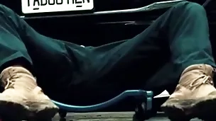 Closeted car mechanic fucked rough by his mingle with