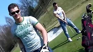 Gaywire - two hot european studs CV outdoors, no shame