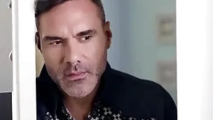 Step dad and step son comparing cocks & fucking