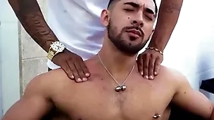 Dei hustler meu motorista tatuado
